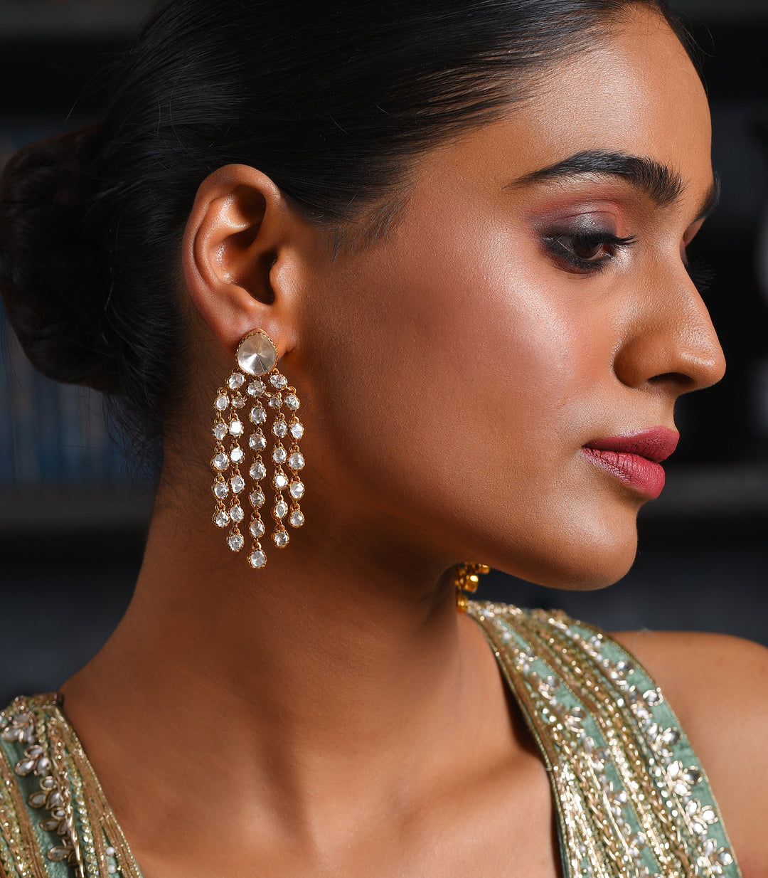 REVATI MOISSANITE EARRING