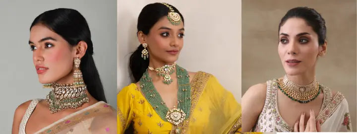 How to Style Artificial Jewellery with Lehenga & Saree