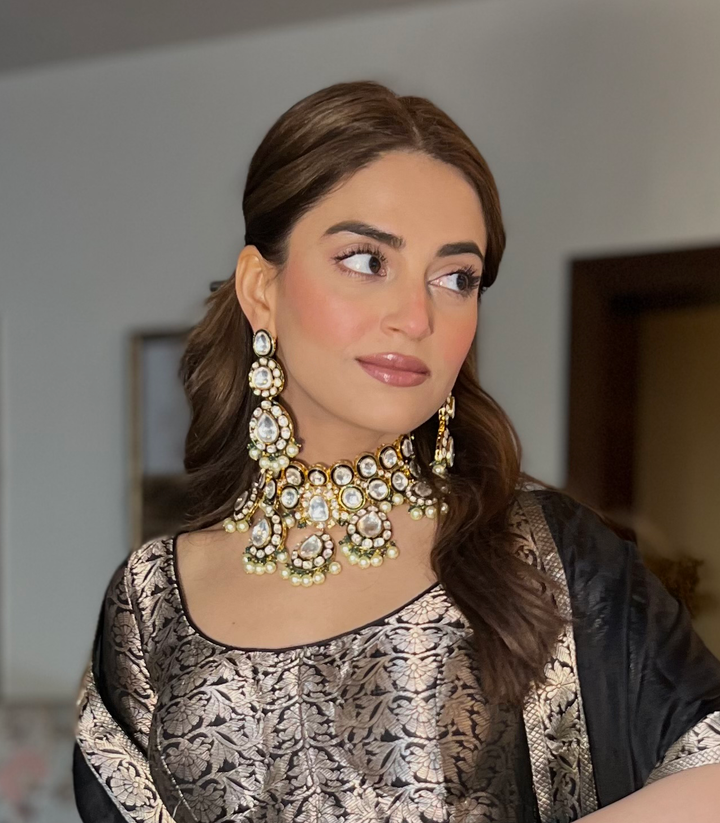 GIRVANI POLKI NECKLACE SET