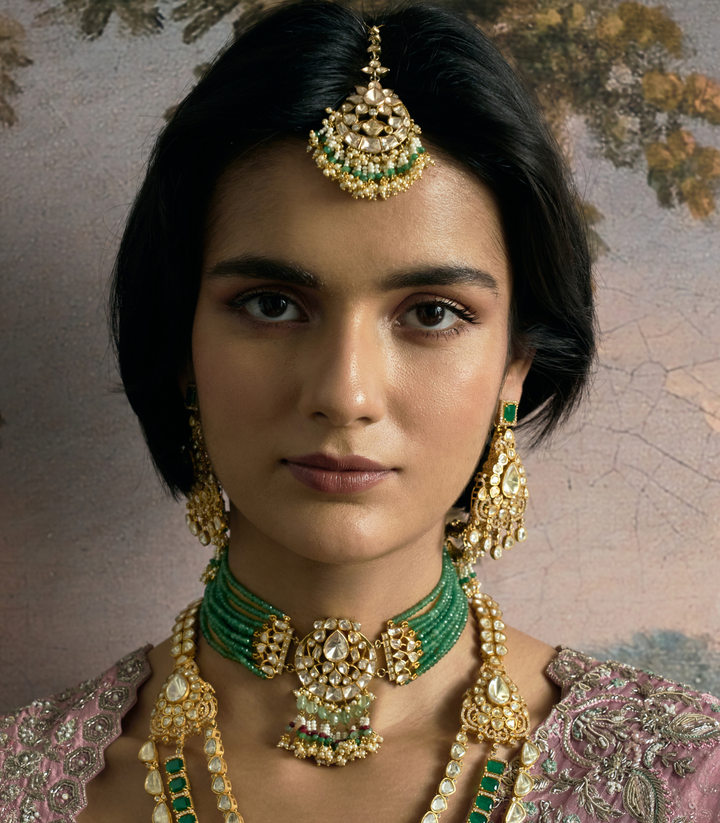 GITANJALI GREEN MOISSANITE CHOKER