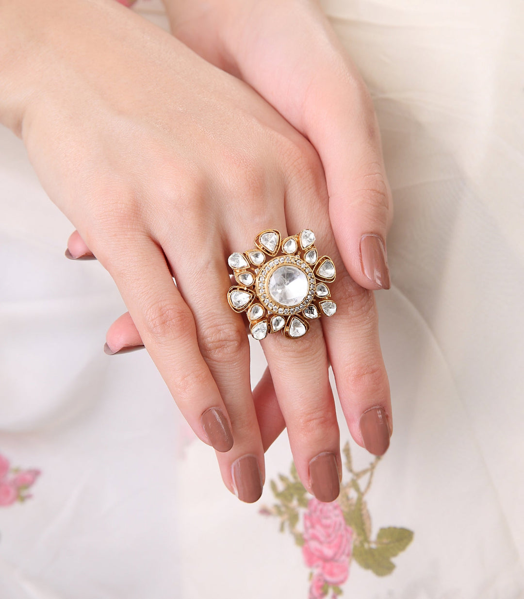 HIMANSHI POLKI RING