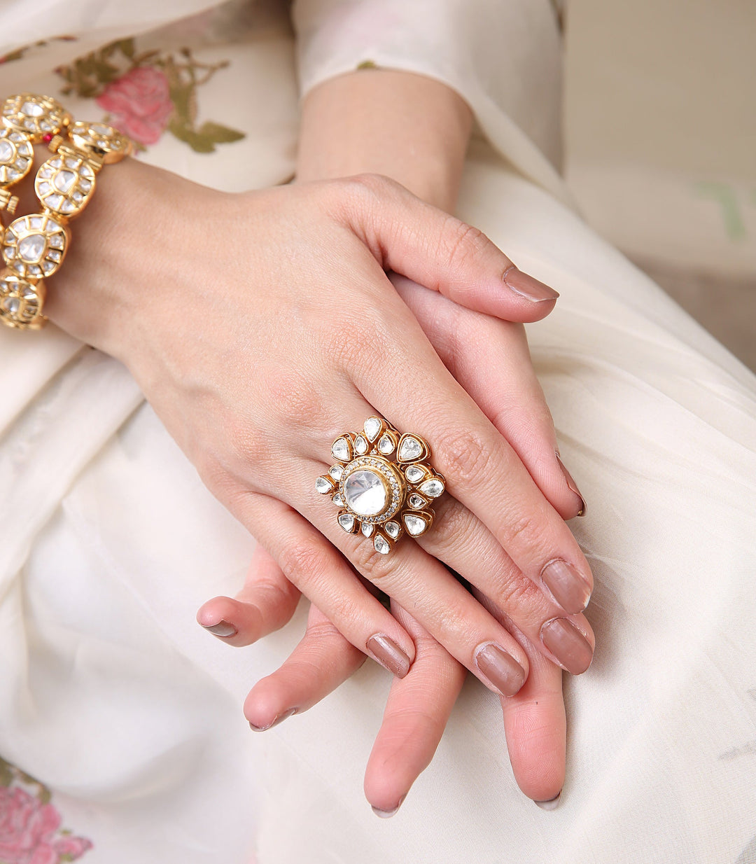 HIMANSHI POLKI RING