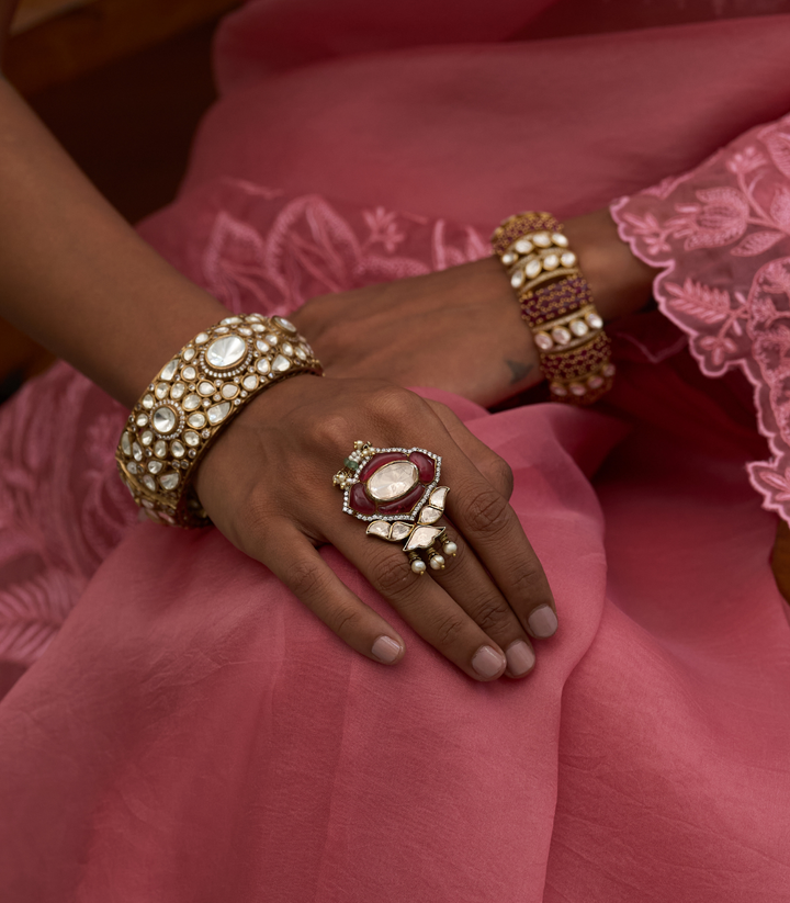 DHRITI MOISSANITE RING