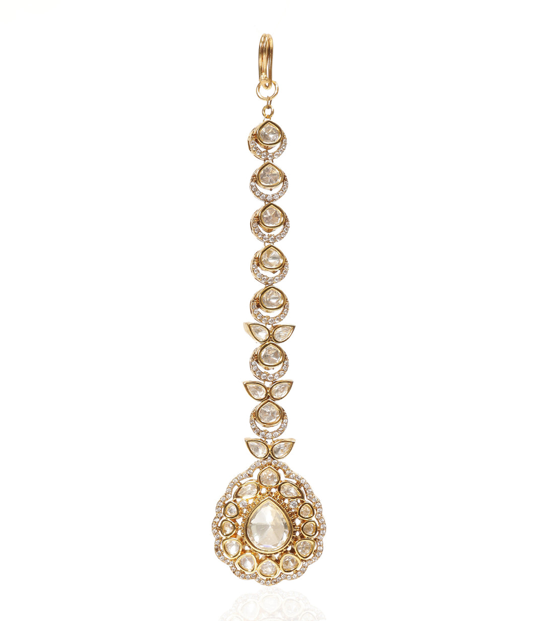 AHVI ANTIQUE FINISH POLKI TIKA