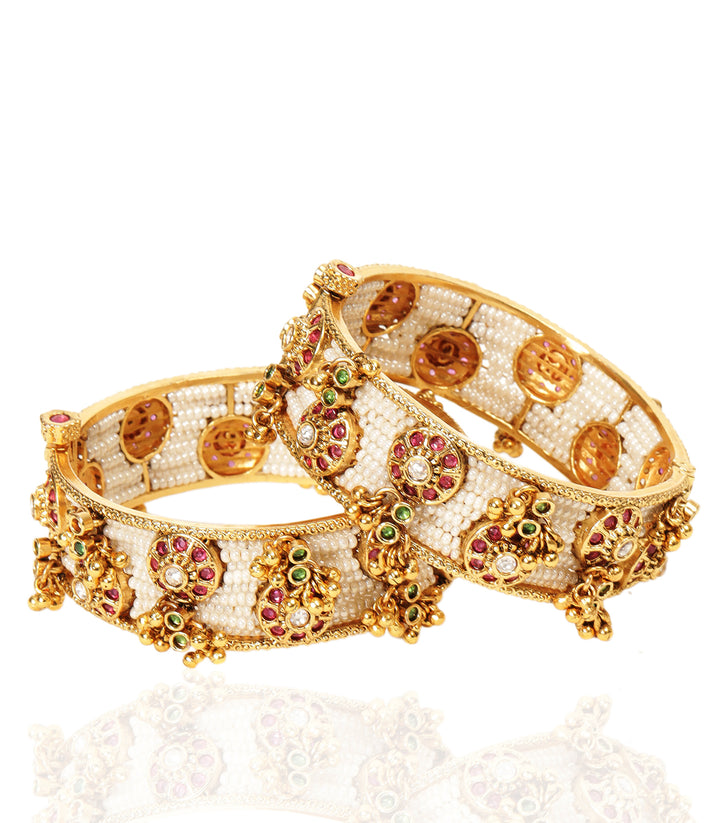 SIMRAN RED & GREEN BANGLES