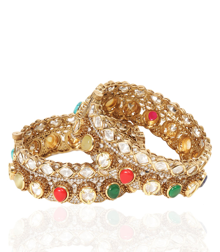 MENKA NAVRATAN POLKI BANGLES