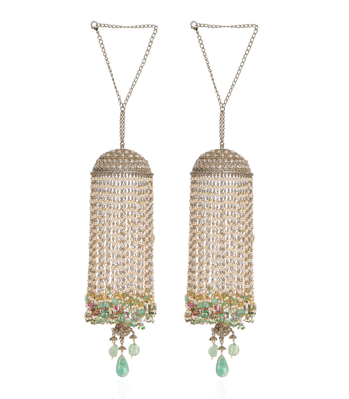 CHANDRIKA ANTIQUE FINISH KALIRA