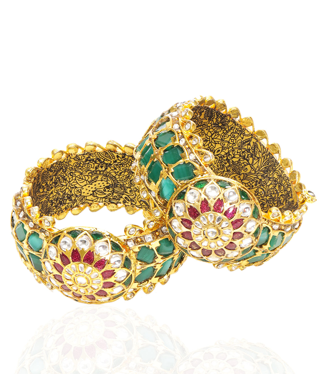 AASHIMA RED KUNDAN BANGLE