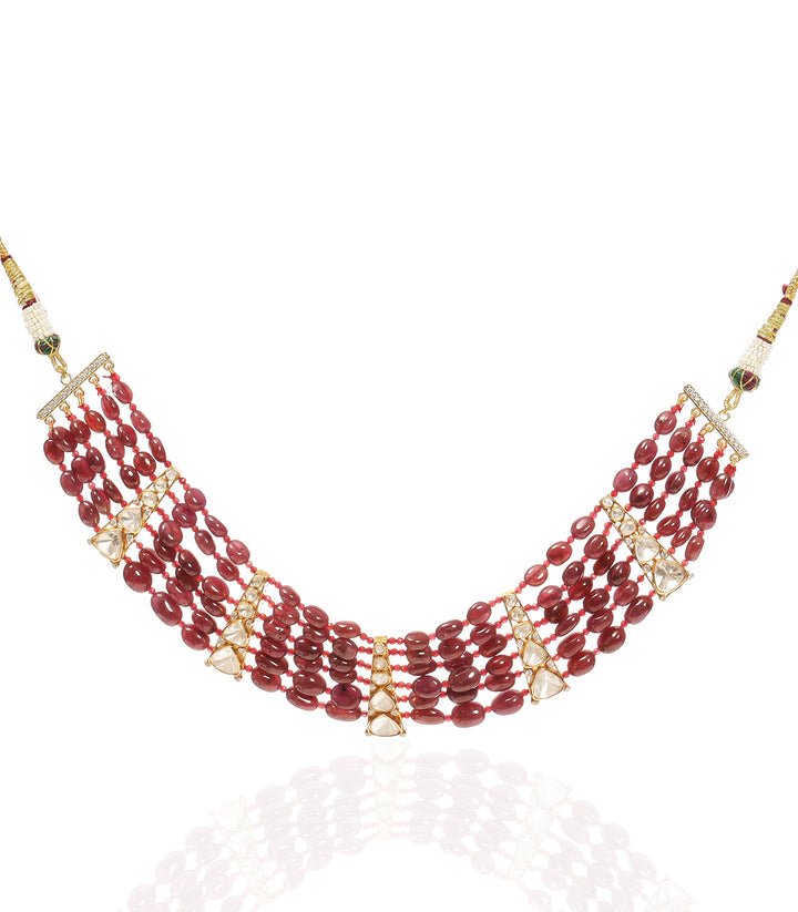 VIDYA RUBY MOISSANITE CHOKER