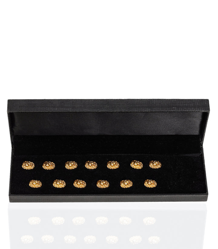 AADHISHREE GOLD PLATED BUTTON