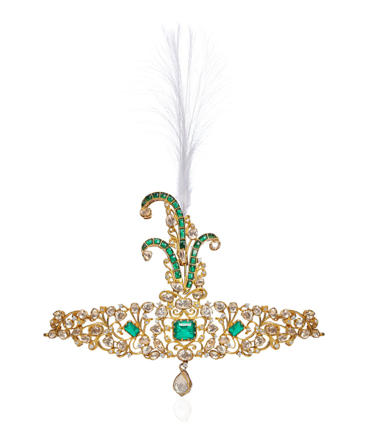 MITALI GREEN MOISSANITE KALGI