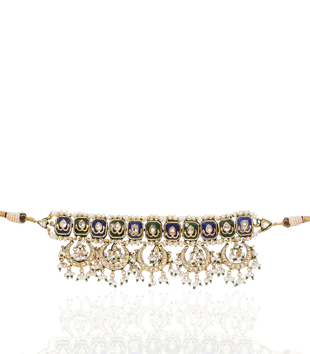 DEEKSHA GREEN KUNDAN CHOKER