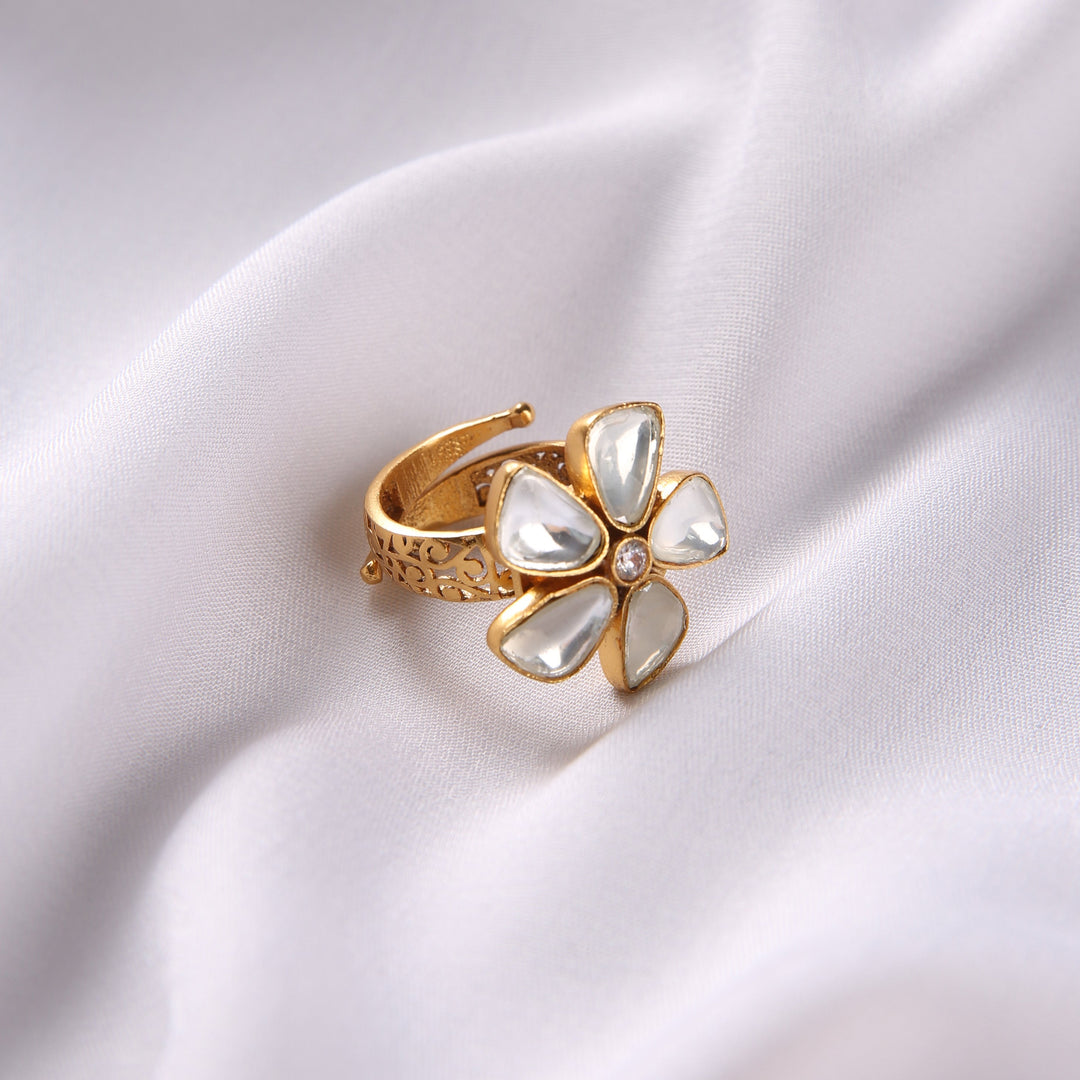 Sarisha Polki Ring