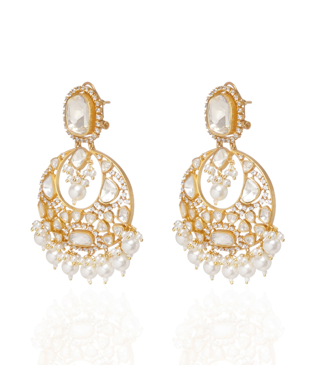 TANVI WHITE MOISSANITE NECKLACE SET