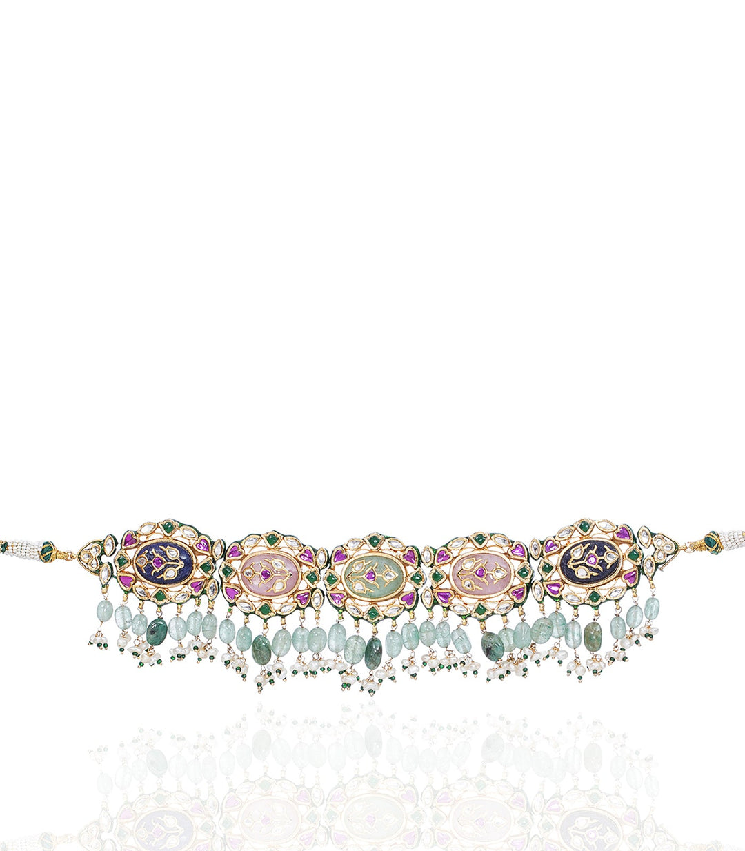 ZEBA NAVRATAN KUNDAN CHOKER
