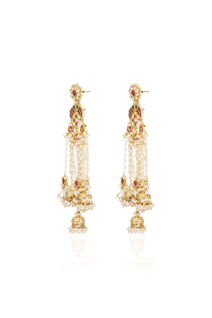 Devashree Red & Green  Earring