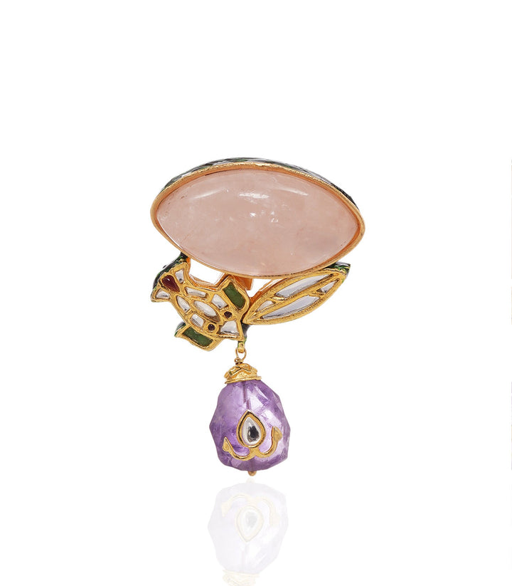 VEDA PINK KUNDAN KALGIS