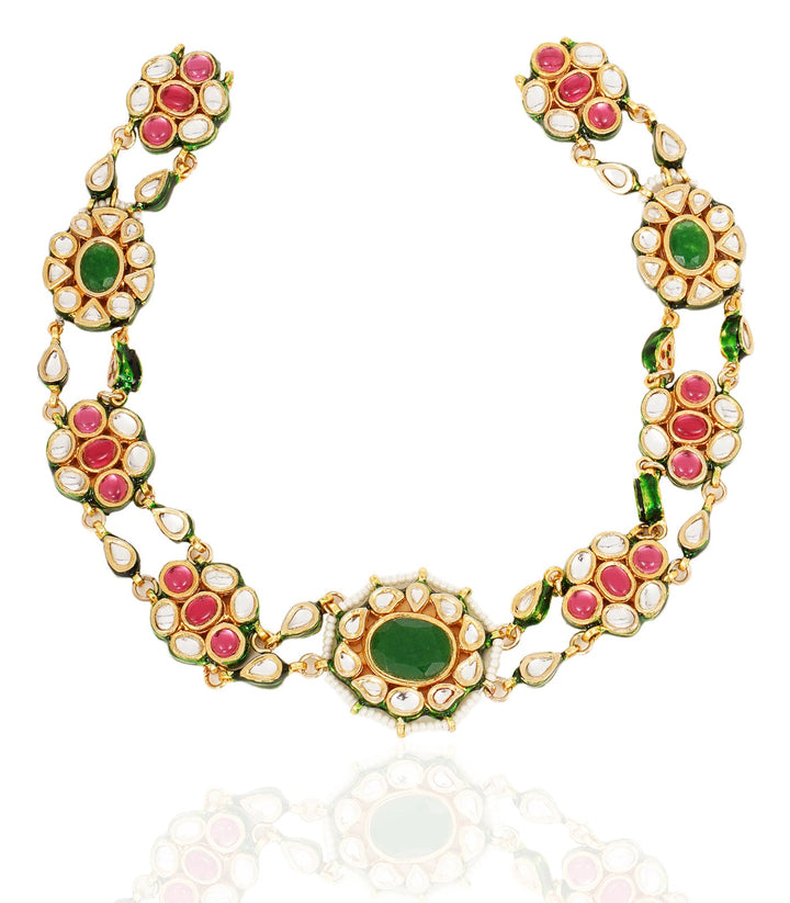 NIRVANA GREEN KUNDAN CHOKER