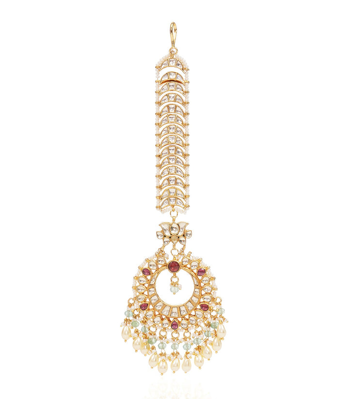 TISYA RHODOLITE KUNDAN TIKA