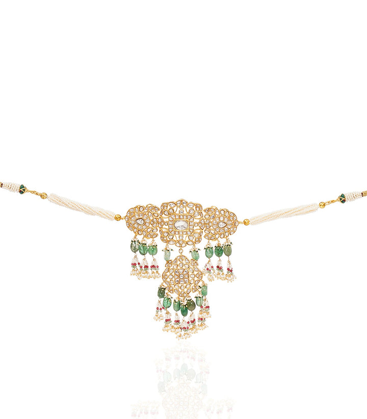 UDYATI GREEN KUNDAN CHOKER