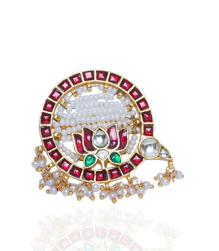 Surabhi Red & Green Ring