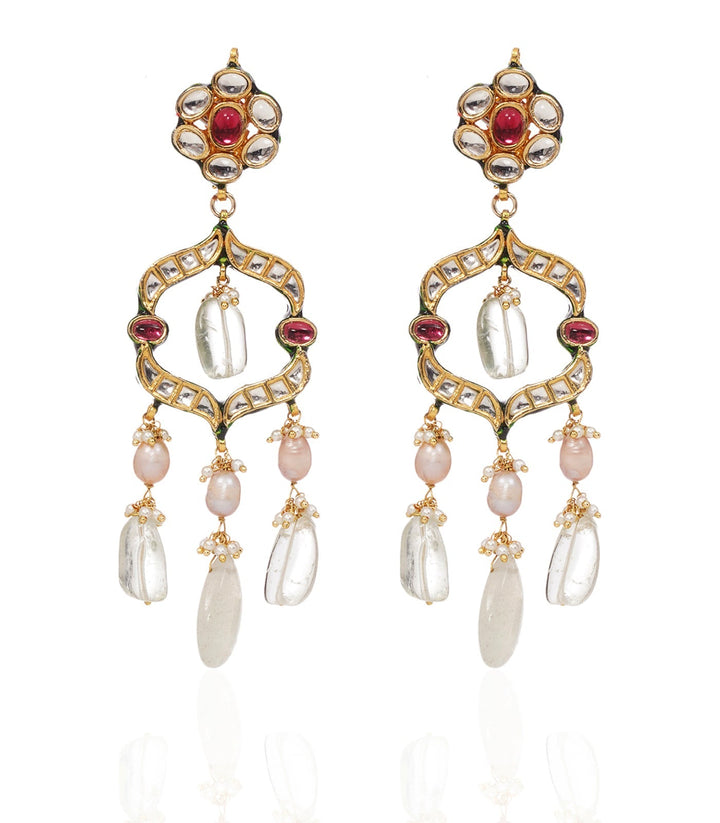 HAMSIKA RED KUNDAN CHOKER