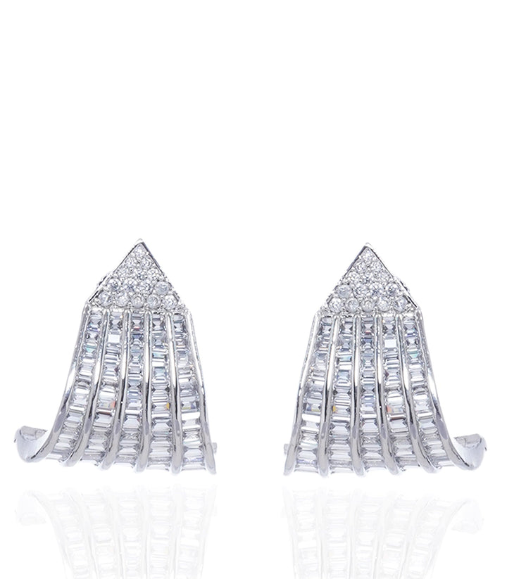 ALLISON WHITE ZIRCON STUD