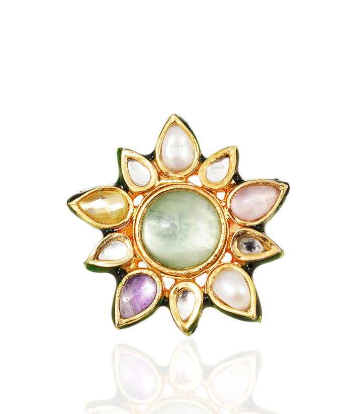 AKSHARA NAVRATAN KUNDAN RING