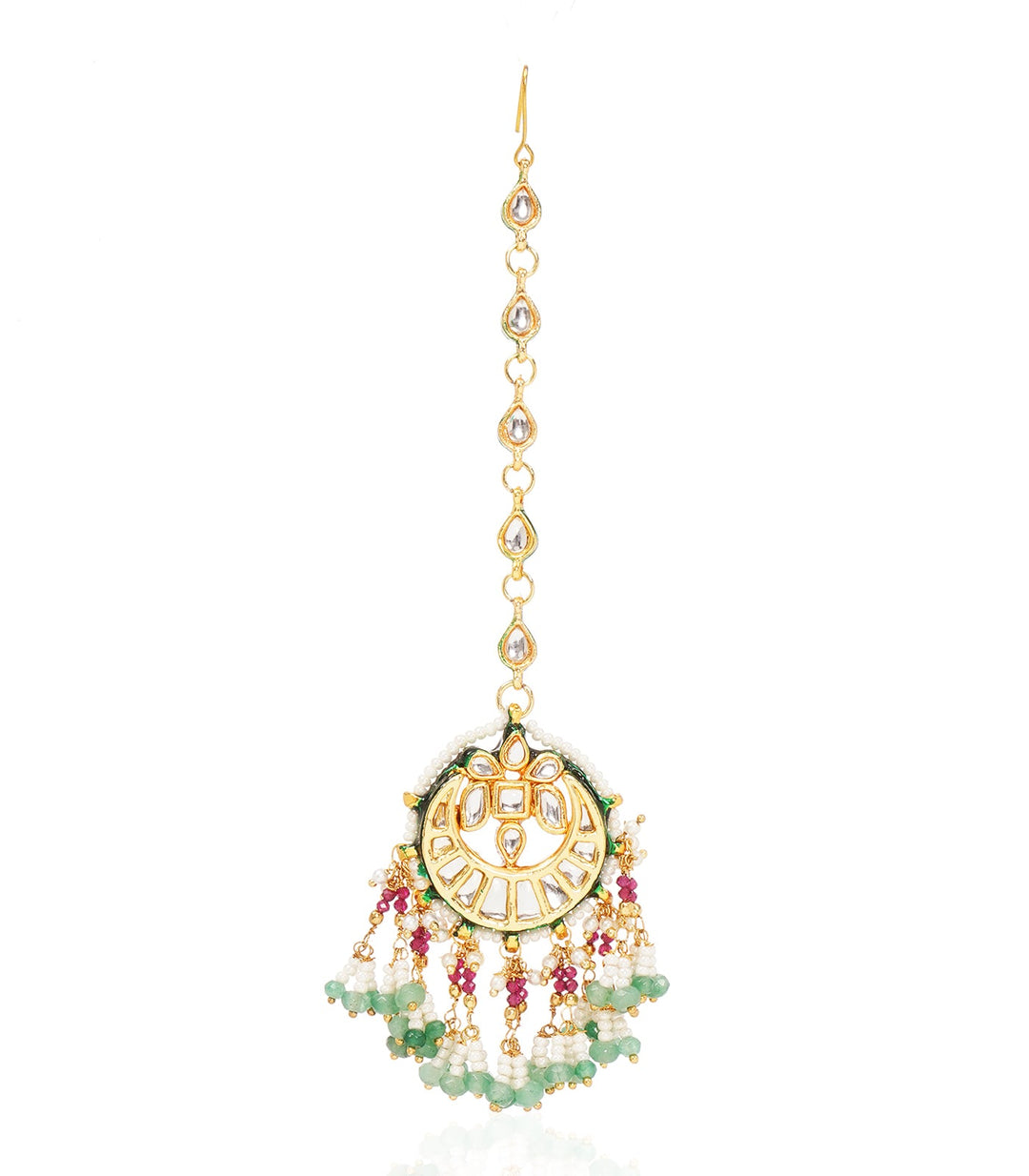 ALOKI GREEN KUNDAN TIKA