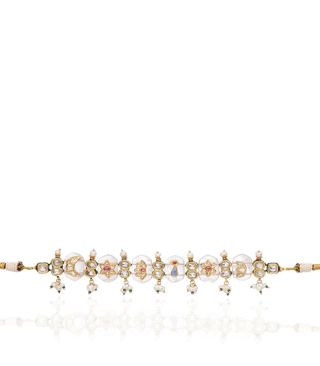ZUBAIDA PINK KUNDAN CHOKER