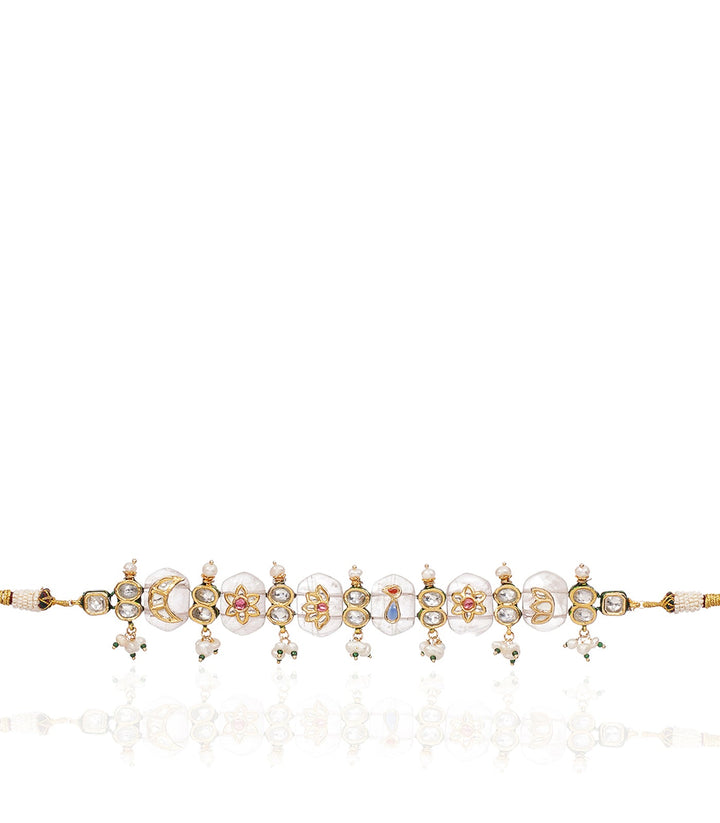 ZUBAIDA PINK KUNDAN CHOKER