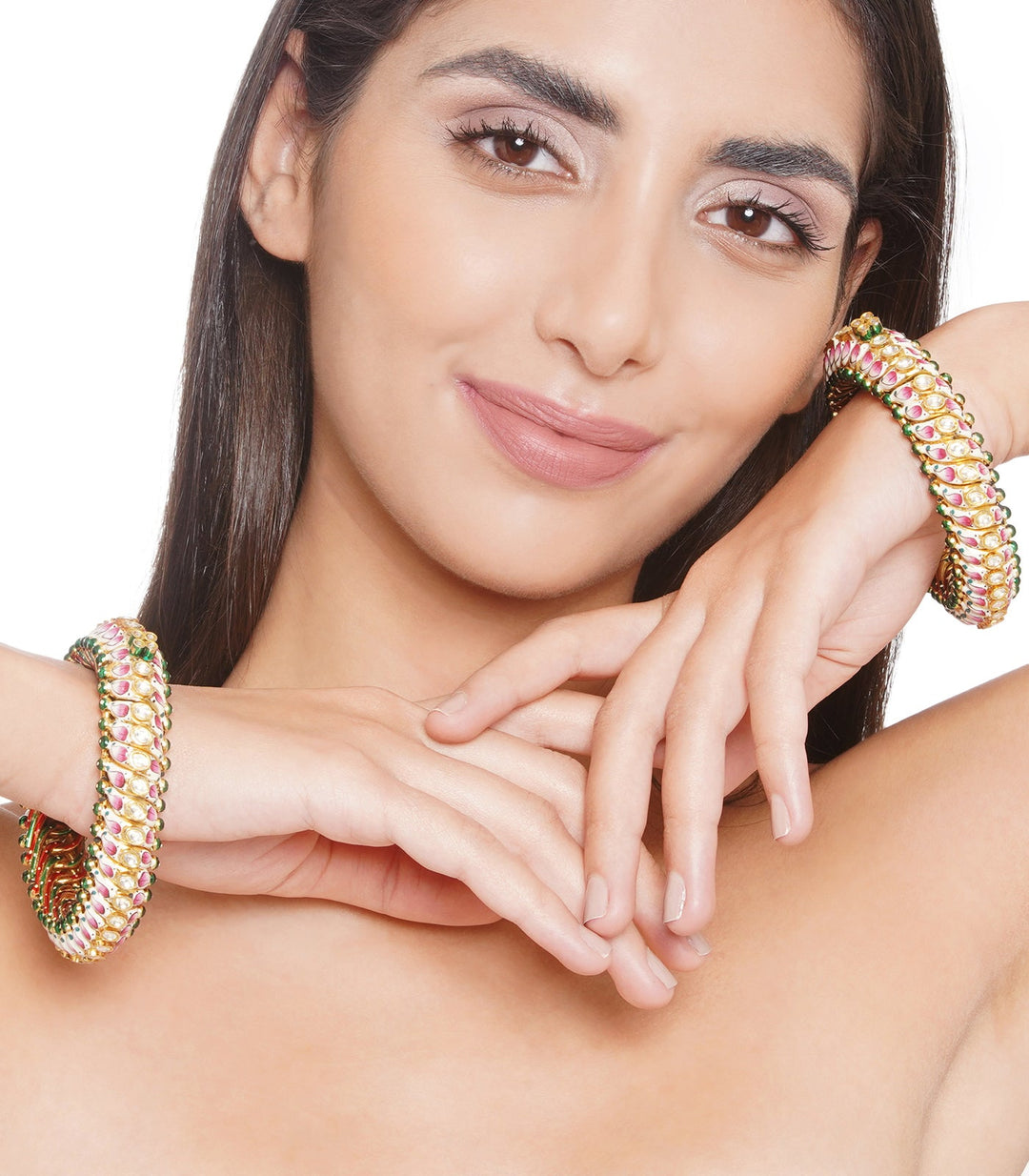 MAHASHWETA MOISSANITE  BANGLES