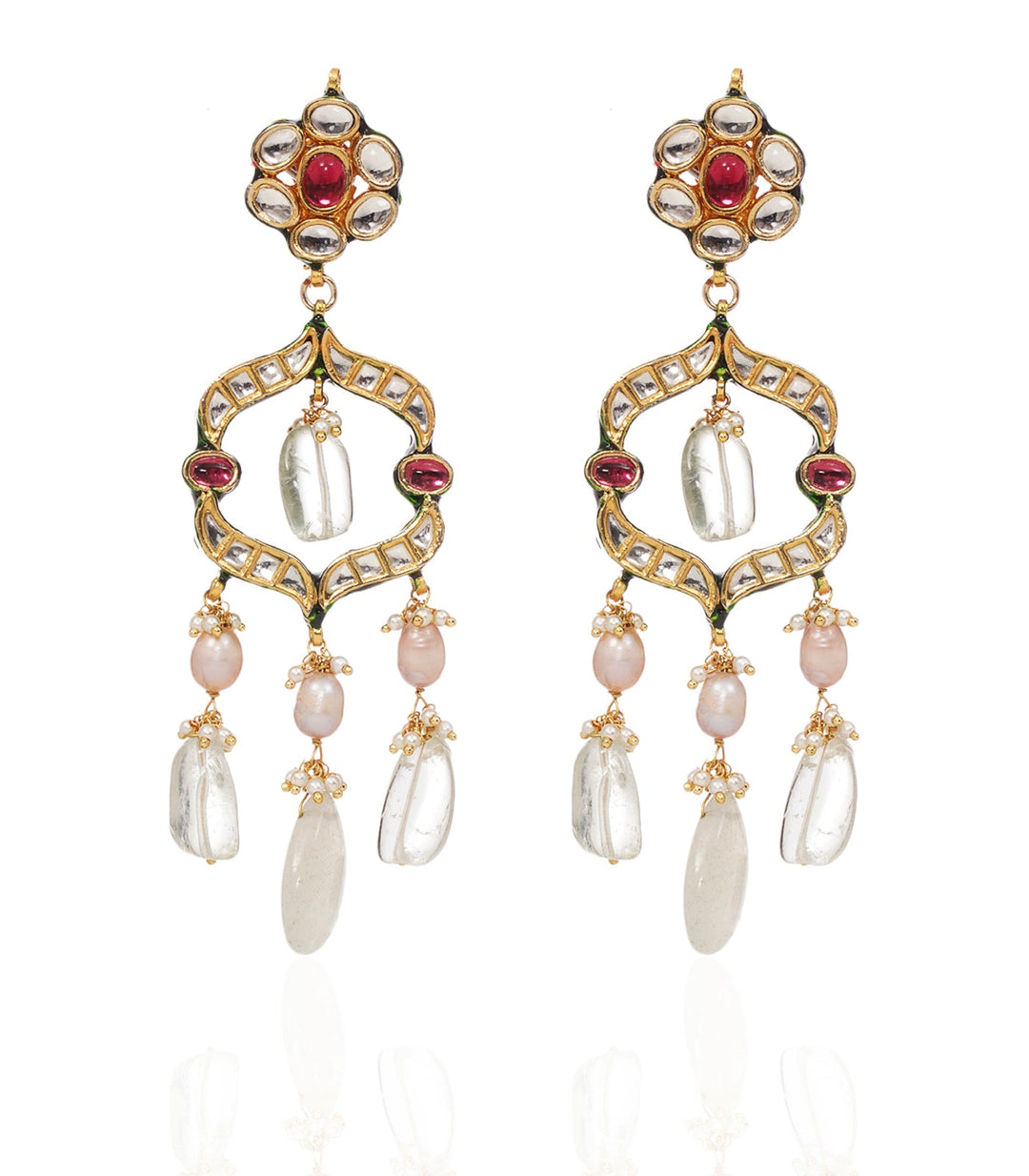 HAMSIKA RED KUNDAN CHOKER