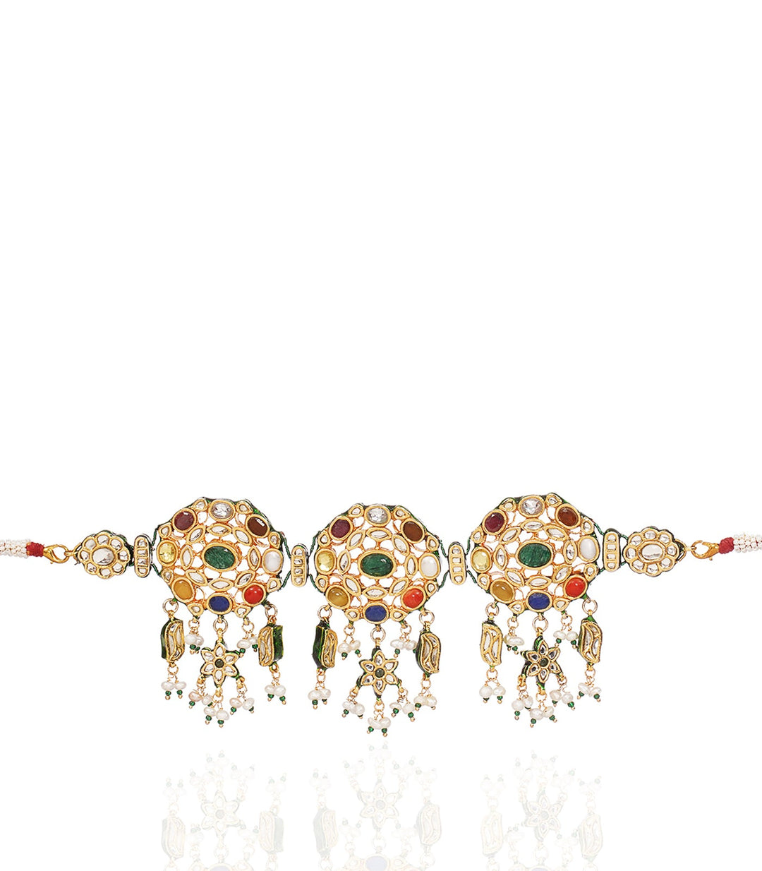 NITARA GREEN KUNDAN CHOKER