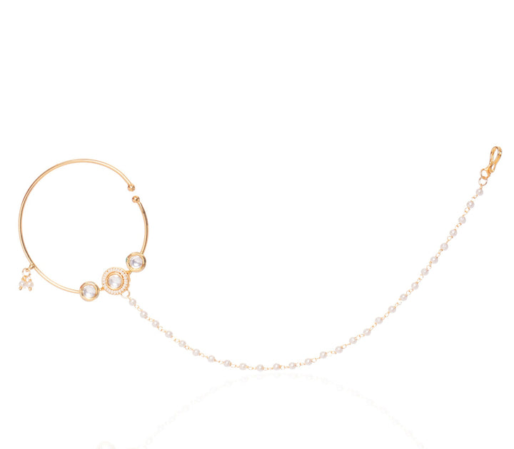 TINA KUNDAN NOSE RING