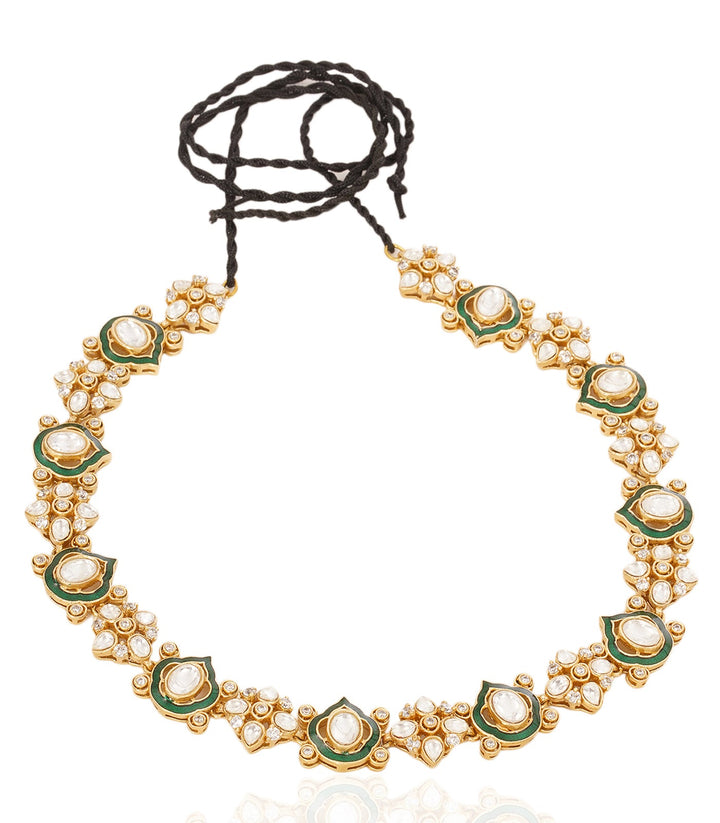 ANAMIKA GREEN POLKI CHOKER