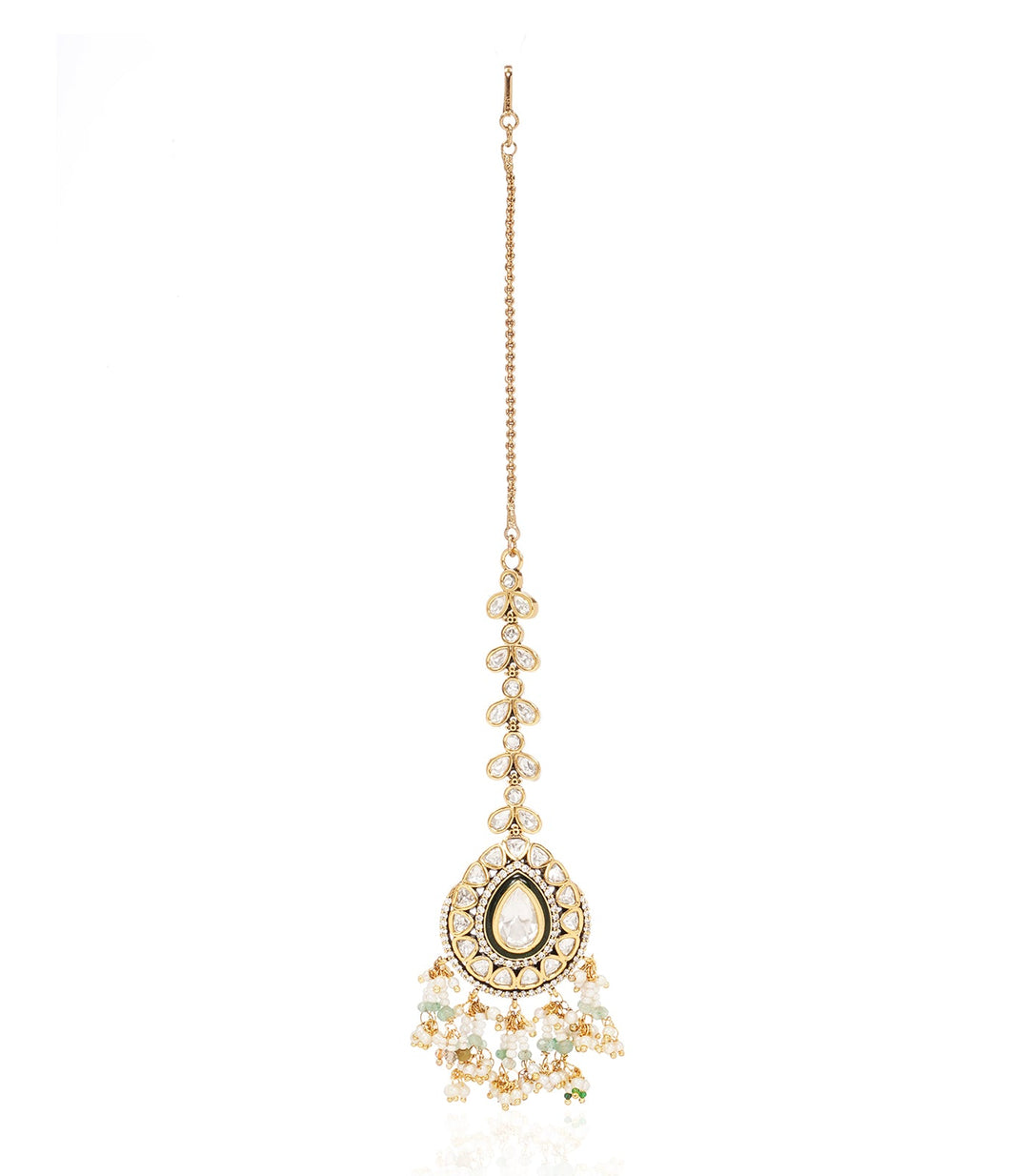 ANAMIKA GREEN KUNDAN TIKA