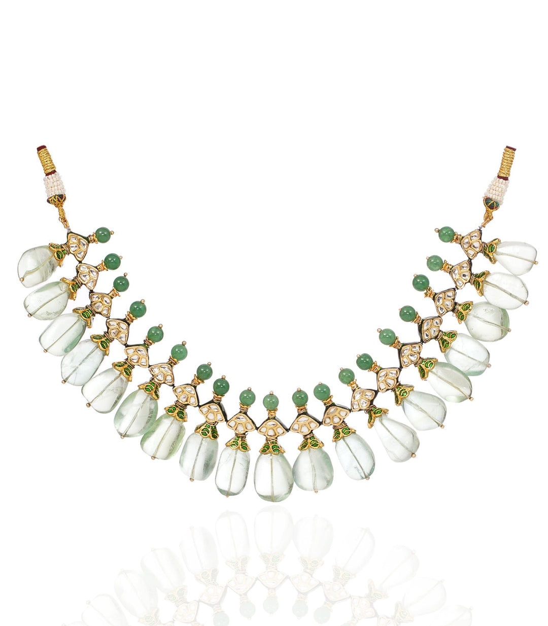 BRINDA GREEN KUNDAN CHOKER
