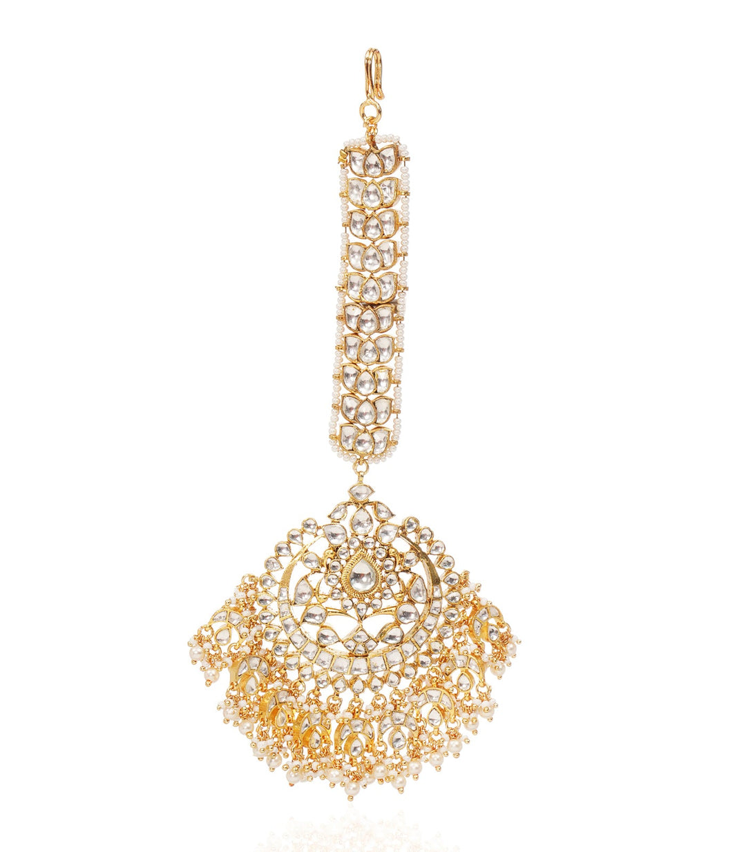 SAANVI WHITE KUNDAN TIKA