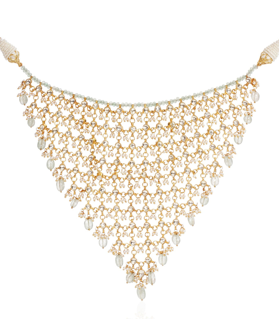 YUVANI GREEN KUNDAN CHOKER