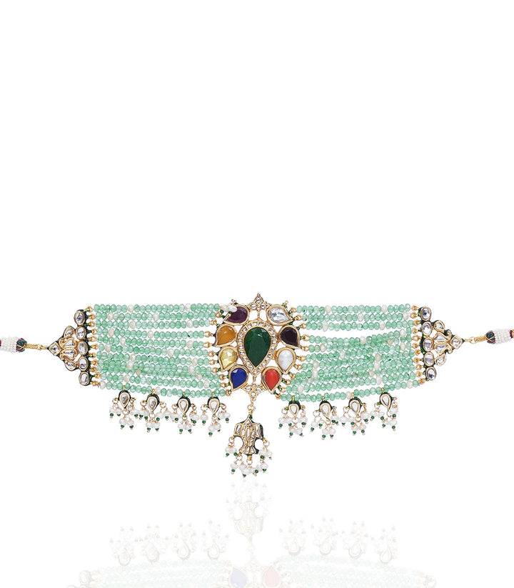 GAZLEEN NAVRATAN KUNDAN CHOKER