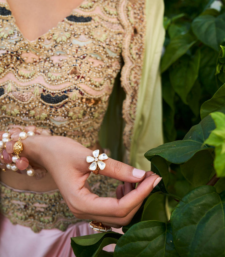Sarisha Polki Ring