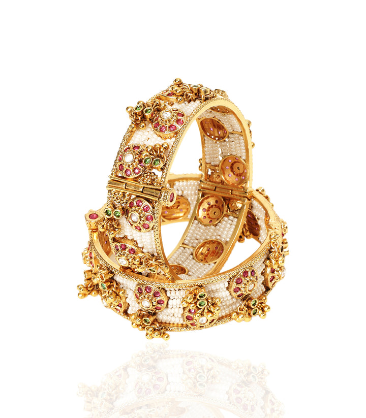 SIMRAN RED & GREEN BANGLES