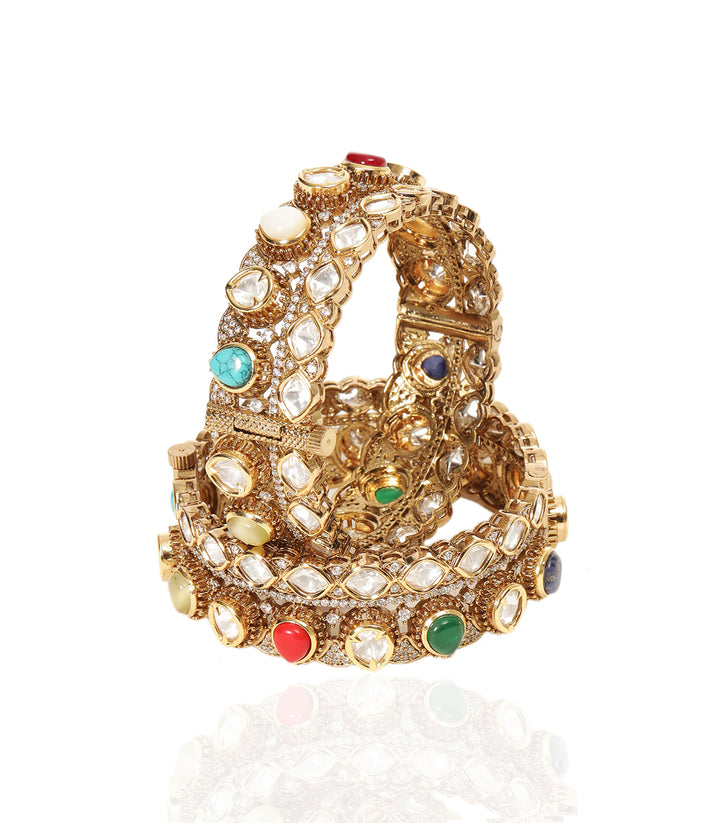 MENKA NAVRATAN POLKI BANGLES