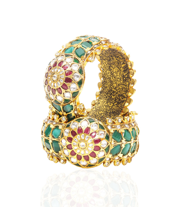 AASHIMA RED KUNDAN BANGLE