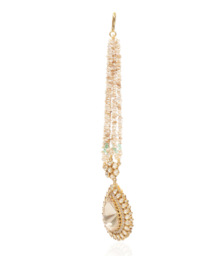 CHAHAK WHITE MOISSANITE TIKA