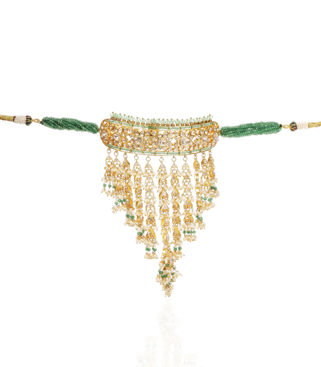 RUDRA GREEN MOISSANITE CHOKER