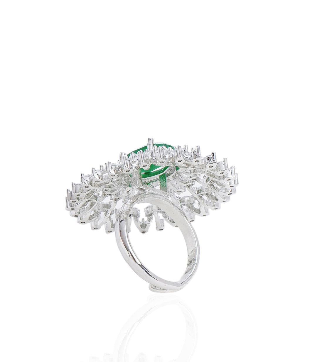 EVELYN RUBY ZIRCON RING