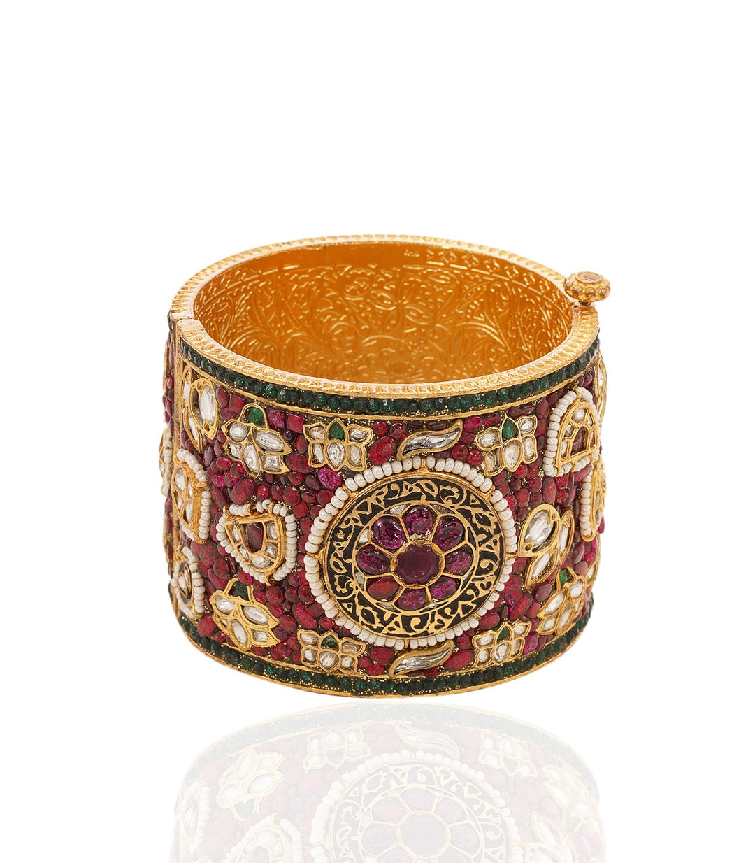 TARINI RUBY KUNDAN BANGLES