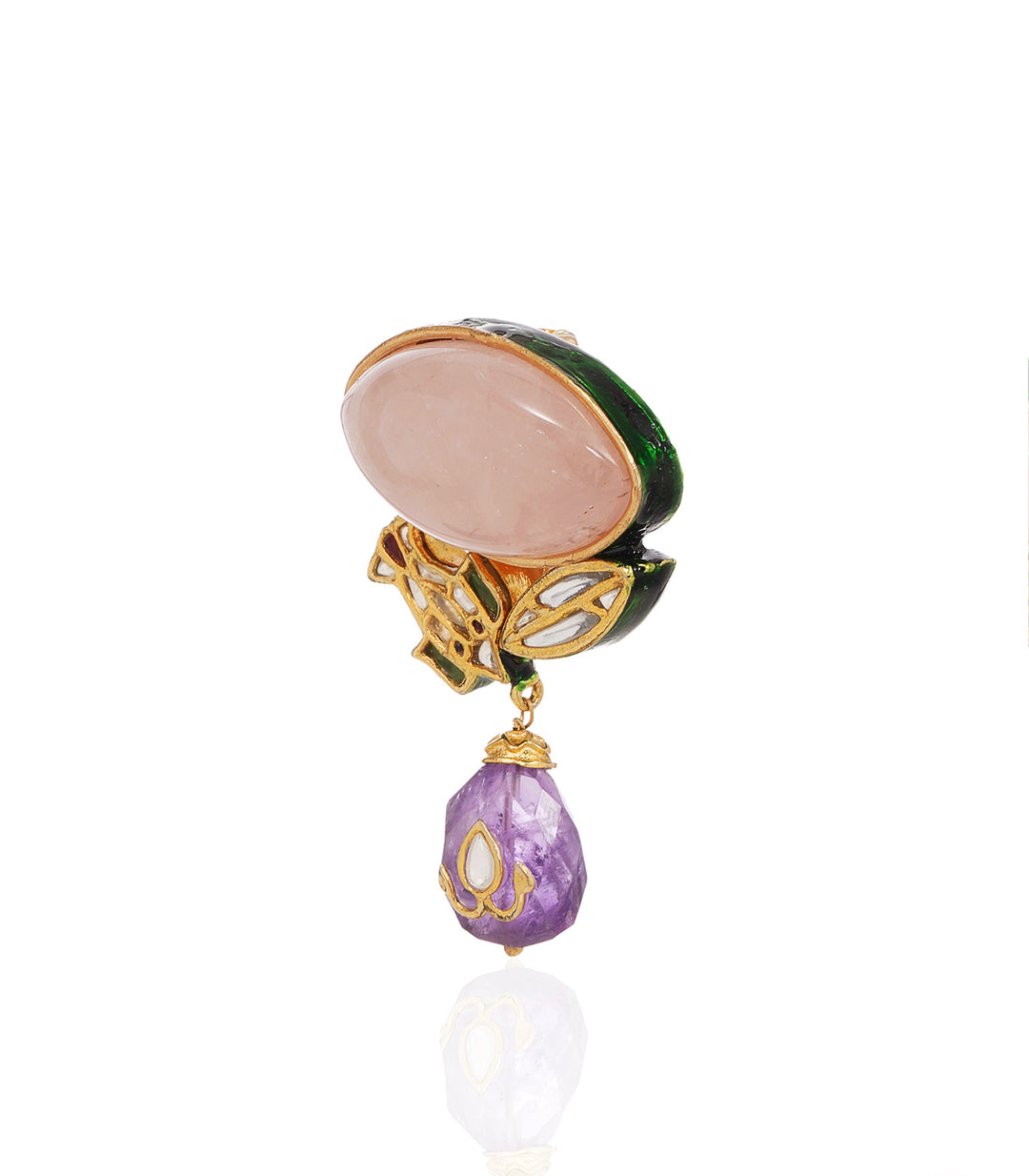 VEDA PINK KUNDAN KALGIS